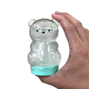 Cute Gummy Bear Glitter Slime Toy - Main Beruang