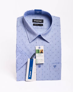 Áo sơ mi Việt Tiến tay ngắn