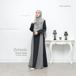 Abashy - Baju Gamis Wanita Dewasa Silky Premium Bahan Crinkle Model Baru Premium Branded Dress Wanita Remaja Model Korean Style
