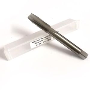 HSS Metric thread tap M10 Right hand Fine screw straight taps left thread machine tap m10x1.5 m10x1.25 m10x1 m10x0.75 m10x0.5