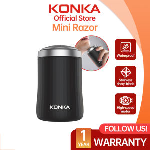 KONKA Portable Mini Mens Razor Waterproof Shaver  Pocket Size Rechargeable Shaver Waterproof Mini Body Shaving Machine Trimmer Shaver Men Razor Mesin Cukur Janggut 剃須刀電動 KS-Mini2