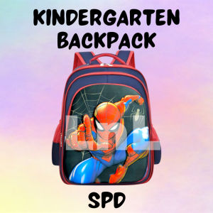 LNL Beg Sekolah Budak Kids School Bag Boy Spiderman Bag Beg Sekolah Rendah Kids Boy Bag Spiderman Backpack 3D