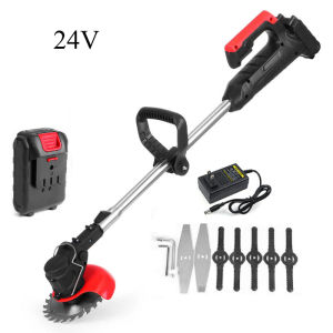 Electric Lawn Mower Grass Cutter heavy duty Cordless Grasscutter Machine Portable Household Multifunction Grass Cutter Rechargeable Lithium Battery Lawn Mower japan Length Adjustable Electric Grass cutting machine Kit Set