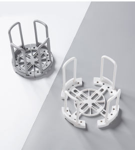 [Local Stock] White & Grey Kitchen extendable dish bowl plate organiser storage rack