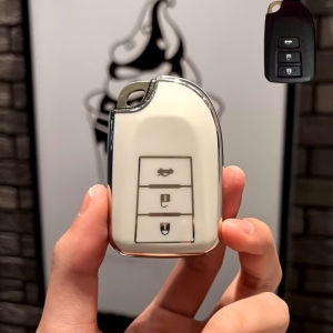 [Giá Sốc]Ốp Bọc Chìa Khóa Xe Hơi TPU Sang Trọng Dành Cho Xe Toyota Vios Yaris 3Nút 2015-2022