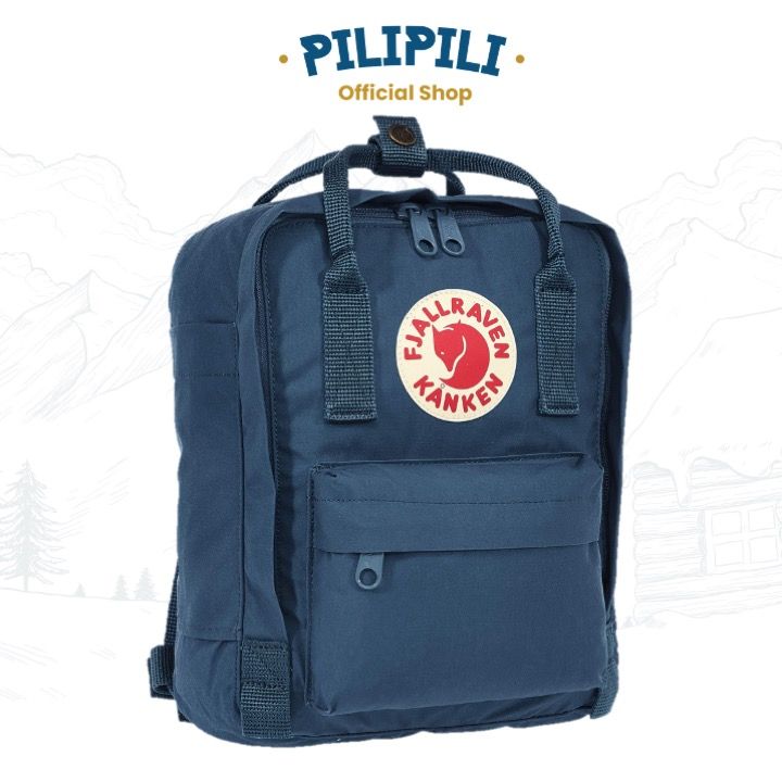 Kanken Art Kanken Bag Kids Tas Fjallraven Mini Kids KÅNKEN ART MINI