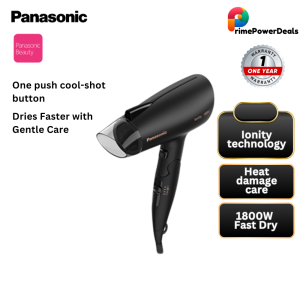 Panasonic EH-NE27-K655  Compact Fast Dry with Heat Damage Care ionity Hair Dryer 1800w  for Scalp Care Pengering Rambut 吹风机