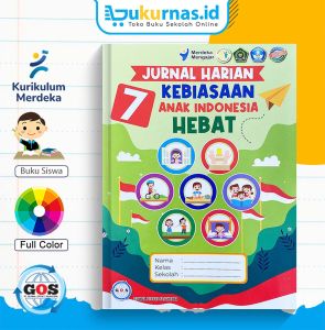 Buku Jurnal Harian Kebiasaan Anak Indonesia Hebat Kurikulum Merdeka - GOS