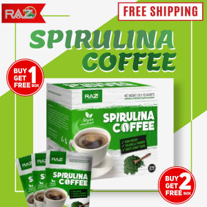 2 Boxes RAZ Spirulina Coffee Mix (Buy 1 Get 1 Box FREE)