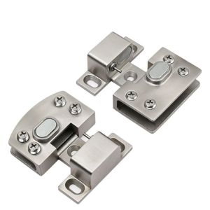 OWNNEW Đóng cửa thủy lực Bản lề cửa kính thủy lực Kẹp hình chữ U Vật liệu thép không gỉ Bản lề cửa bằng thép không gỉ Bền bỉ Bộ giảm chấn Bản lề kính không khung Dành cho cửa không khung