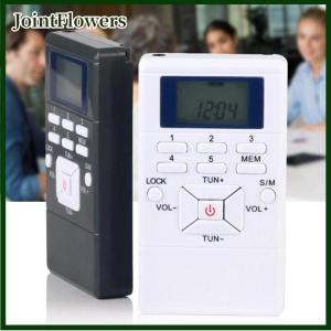 JointFlowers Portable Digital FM AM Radio Mini Pocket Walkman Receiver Stereo w Earphones