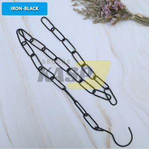 Metal Chain Plastic Hanging Chain Display Hanger Strip Hook For Clothes