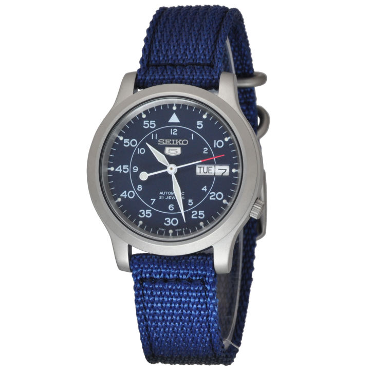 Jam Tangan Pria Seiko Automatic Military 21 Jewels SNK807K2