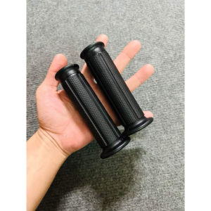 Gù tay lái inox 304 mẫu thá¡ viền 160gr giá 1 cặp kèm nhôm đóng gù trọng lượng 160gr - caoduongracing