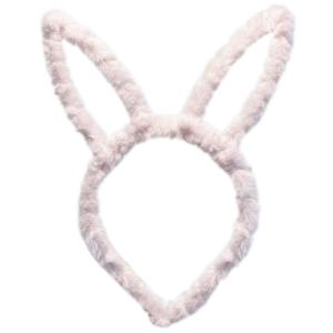Bunny Ears Headband Cute Plush Rabbit Ears for All-Age Daily Wearing Costume Cosplay Party Women Girls Hair Accessories