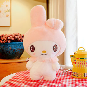 70cm Sanrio Kuromi Melody V2 Standing Soft Plush Stuffed Toy Pillow Doll Birthday Gift Present Patung Peluk 库洛米美乐蒂玩偶公仔