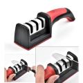 Dụng cụ mài dao kéo 3 rãnh (3 cấp độ) tay cầm tiện lợi - Đồ mài dao siêu bén nhanh và hiệu quả. 