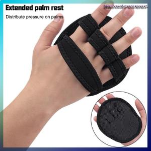 Snowdreamer Cặp bảo vệ lòng bàn tay tập thể dục phòng tập thể dục Găng tay nửa ngón tay cử tạ lòng bàn tay quả tạ Grip Pads cử tạ đào tạo Găng tay phòng tập thể dục Workout