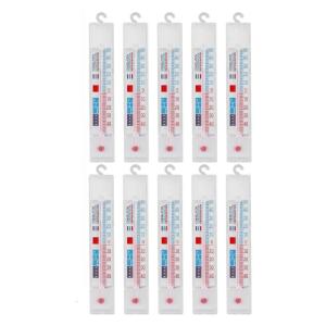 Gói Nhiệt kế tủ lạnh 8/10 với móc Nhiệt kế tủ lạnh trong nhà Kết cấu nhựa cho treo dễ dàng trong tủ lạnh