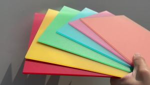 2.8mm Colorful Frosted Translucent Acrylic Sheet Matte Plexiglass Panel for Crafts Signs Engraving DIY Display Projects