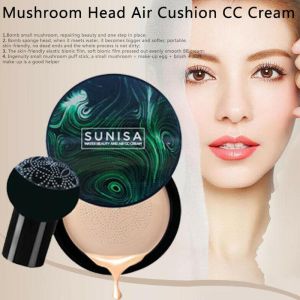 ❤ BUY 1 TAKE 1 ❤ Original Sunisa BB Cream CC Cream Sunisa Cream ORIGINAL Mushroom Head Air Authentic Original Waterproof Foudation Natural Brightening Beauty Make-up Mushroom Head Air Cushion BB Cream Long Lasting Foundation Oil Control