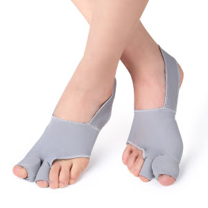 SXXS 1Pair Toe Bunion Corrector Orthopedic Correction Socks Toes Separator Feet Care Pain Protect For Day/Night Use