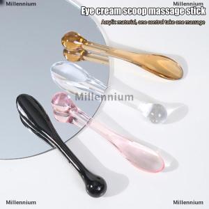 [COD] Millennium 5 10Pcs Eye Cream Applicator Spoon Roller Transparent Massage Stick Cosmetic Spatulas Wrinkle Facial Mask Skin Care Acrylic