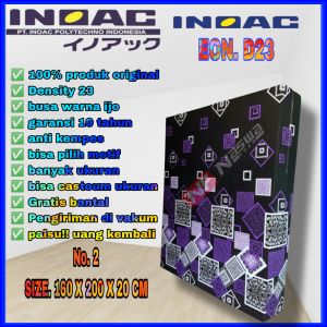 Kasur matras busa inoac 160x200x20 anti kempes