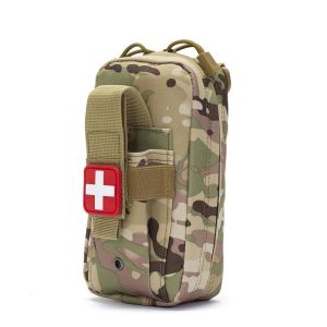 Portable Outdoor Emergency Kit Multifunctional First Aid Tools for Travel & Home Medical Bag