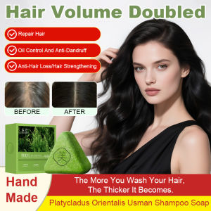 Hair Strengthening Soap Dense Handmade Hair Soap/Ussman Siberian Leaf Hair Nourishing and Strengthening Soap Clean Herbal/Scalp Care Hair Strengthening Soap Siberian Leaf Handmade