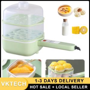 Compact Electric Egg Cooker with Auto Shutoff and Anti-scald Feature for Kitchen Use in Kitchenware & Tableware
