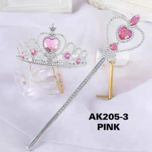 Bando Korea Anak Perempuan Model Mahkota Princess Tongkat Aksesoris Rambut anak AK205 NOMIDE