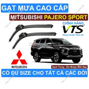 Gạt Mưa Trong Sạch Kính Lái Mitsubishi Pajero Sport Cặp Gạt Mưa Kính L.ái Mitsubishi Pajero Sport Đủ Size Cho Các Đời