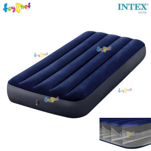 Intex ส่งฟรี ที่นอนเป่าลม ดูรา-บีม 2.5 ฟุต (จูเนียร์ ทวิน) 0.76x1.91x0.25 ม. รุ่น 64756/64731