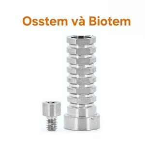 Cylinder Cho Phục Hình Toàn Hàm All-on-4/All-on-X Tương Thích Với Implant Osstem/Hiossen và Biotem