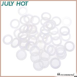 [JULYHOT] 30Pcs Roman Curtain Decoration Accessories Plastic Rings Eyelets For Curtains