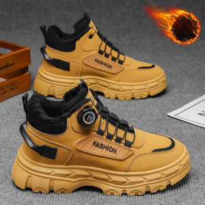 Lace-Free Vintage Martin Boots Comfortable Leather Autumn Footwear
