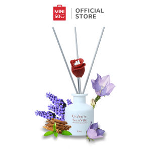 Miniso Pengharum Ruangan Reed Diffuser Aromaterapi Mewah Flower Series Parfum Ruangan Aroma Pewangi Ruangan Hampers