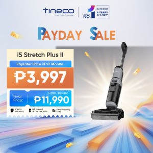[NEW] Tineco Floor One i5 Stretch II Wet Dry Vacuum Cleaner | 20 kPa | Quiet Mode | Flash Dry