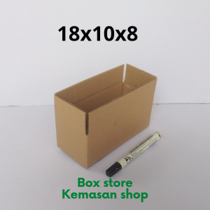 Kardus karton packing 18x10x8 cm isi 10 pcs karton