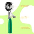 Ice Cream Scoop, Ice Cream Scooper Set Include Different Sizes, Heavy Duty Ice Cream Scoop with Trigger, Polishing Stainless Steel 18/8 Cookie Scoops for B. 