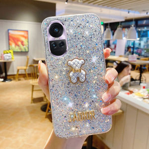 Phone Case OPPO Reno10 Pro 5G Reno10pro+ Fashion decoration Sequin Design Soft Silicone Casing oppo Reno 10 Pro 5G Phone Cover