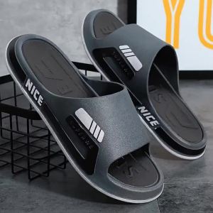[Free Shipping] MenS Slippers New Thick-Soled Indoor Home Use Bathroom Non-Slip Couple Slippers Outdoor Wear