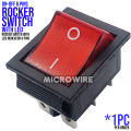 Rocker Switch ON-OFF With LED Indicator 6 Pins Heavy Duty. 