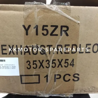 💯 ORIGINAL RED LEO YAMAHA Y15ZR Y15 EXHAUST PIPE EKZOS MUFFLER 35x35x54 / 35x38x60