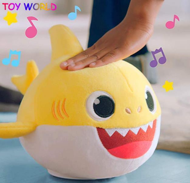 Mainan Budak Perempuan Baby Shark Toy Plush Dancing Baby Shark Pillow