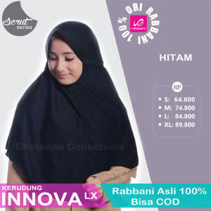 Kerudung Sekolah Kaos Rabbani Innova Lx (Tali Pita di dalam)
