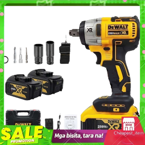 DeWalt 3-in-1 Cordless Power Tool Set – Impact Wrench Drill at Screwdriver 48V Heavy Duty Ideal para sa Professional & DIY Projects!