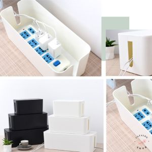 Catalog Home กล่องพลาสติก สำหรับเก็บปลั๊กไฟ มี 2 สี 3 ขนาด