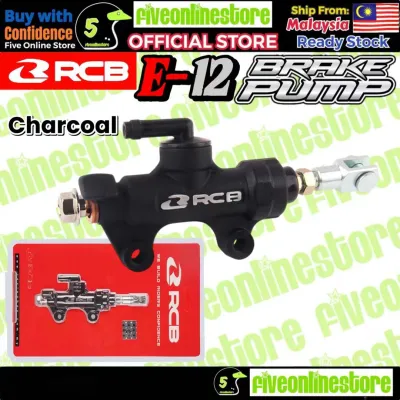 RCB Racing Boy S1 GRT & E12 Charcoal Rear Disc Brake Master Pump Universal 100% ORIGINAL LC135 Y15ZR VF3i RS150 R15 Y125